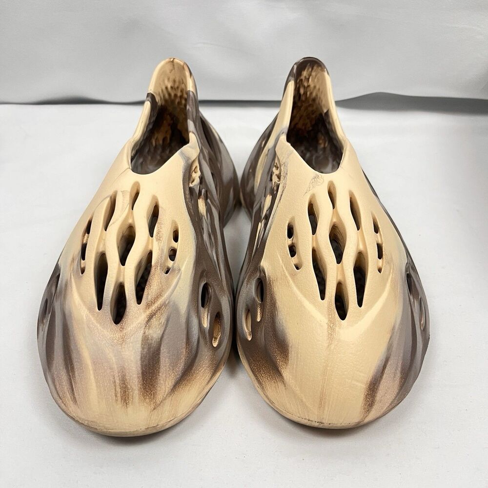 adidas Yeezy Foam RNNR MX Cream Clay Men’s 10 Marbled Gorpcore Slip-On (No Box)